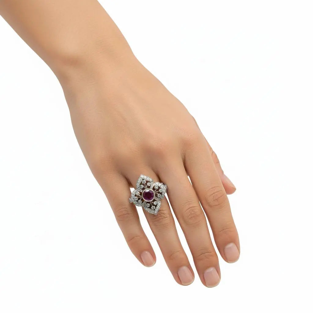 0.40ct Round Ruby