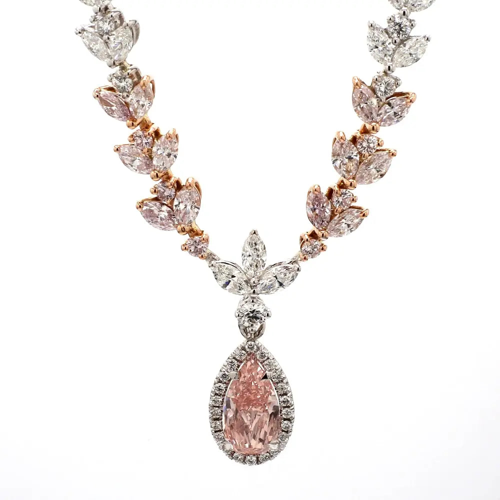 2.13ct Pink Pear-Shape Diamond