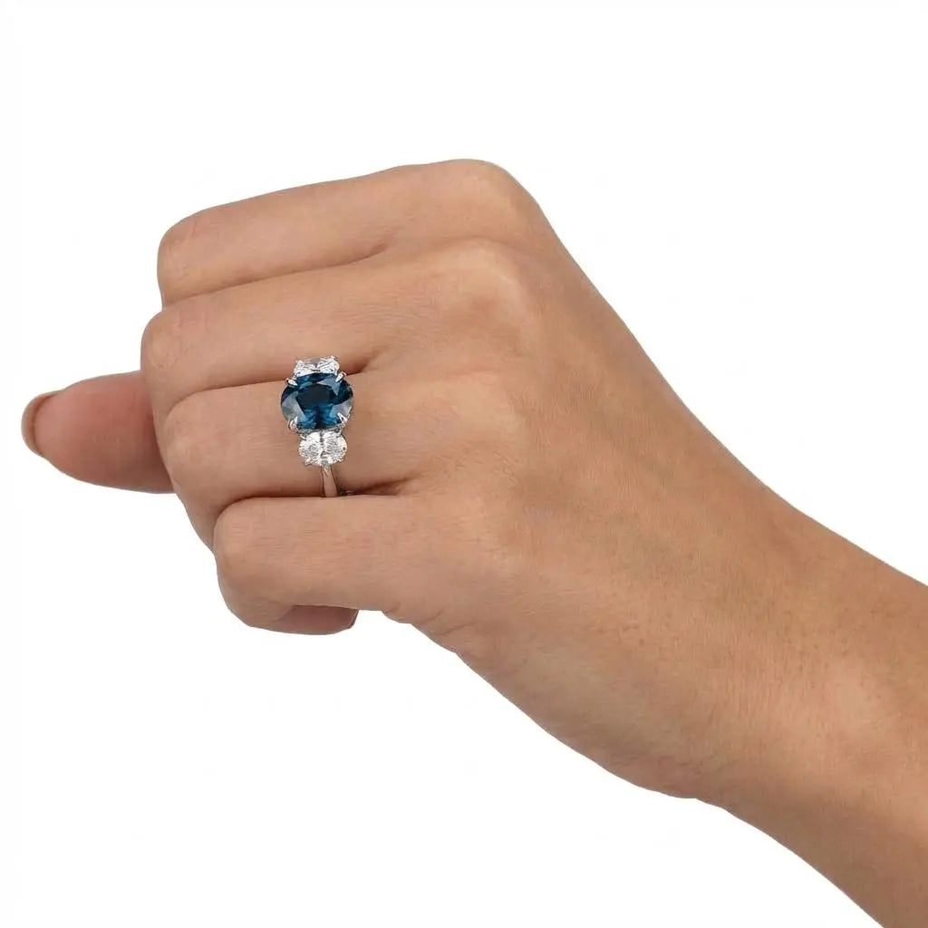 5.34ct Oval Sapphire