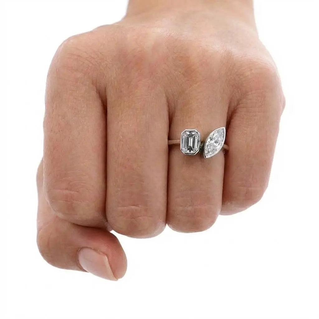 0.71ct Emerald Cut Diamond