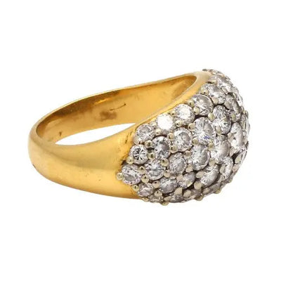 Round Brilliant Diamond & Gold Ring