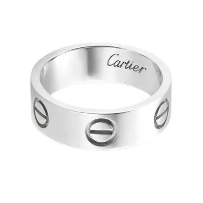 Cartier Classic Platinum Love Ring Size 60