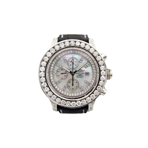 Breitling Superocean Heritage 42mm Diamond Watch – Model A13356 - Goldstein Diamonds