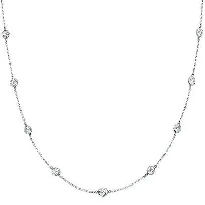Tiffany & Co. Elsa Peretti Diamonds by the Yard Necklace