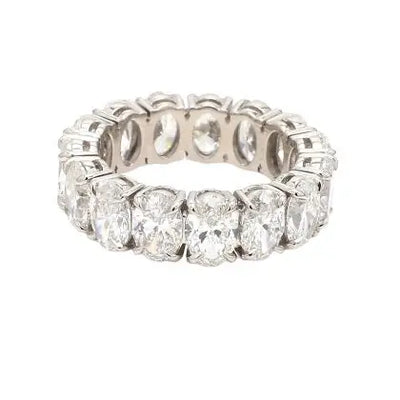 7.75ctw Oval Diamond Eternity Band