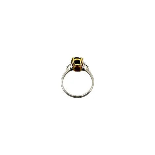 3.28 OVAL RUBY THAILAND HEATED AGL,&  0.34ctw 2HS