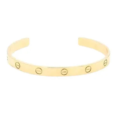 Cartier Yellow Gold Love Cuff
