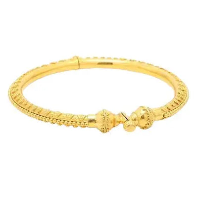 22k Yellow Gold Kada Bangle