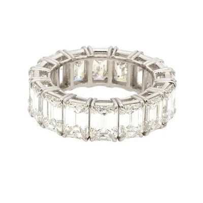 Emerald Cut Diamond Eternity Band 11.63 carats