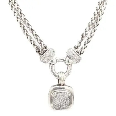 David Yurman Albion Collection Diamond Necklace