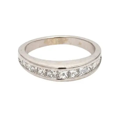 1.00ctw PRN CUT DIAS, CHANNEL SET