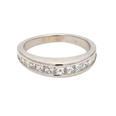 1.00ctw PRN CUT DIAS, CHANNEL SET