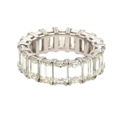 9.50ctw Emerald Cut Diamond Eternity Band