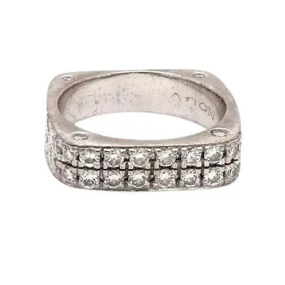 18k White Gold Diamond Ring