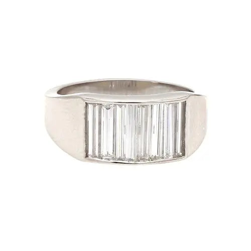 1.38ctw Baguette Cut Diamond Band