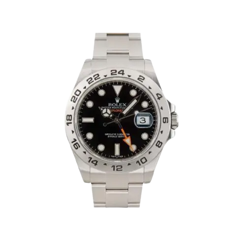 Rolex Explorer II 42mm Mens Watch Black Dial – Model 216570 - Goldstein Diamonds
