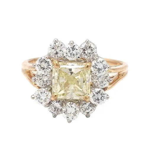 Oscar Heyman 3.57ct Burma Cushion cut Ruby Ring AGL