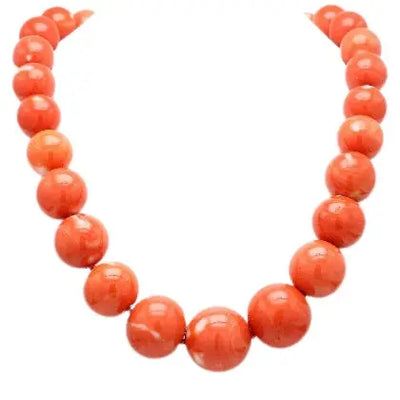 Pacific Ocean Coral Necklace