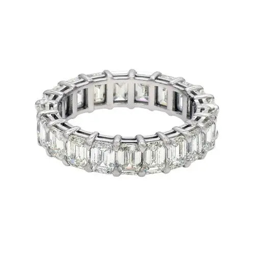 5.50ctw Emerald Cut Diamond Eternity Band