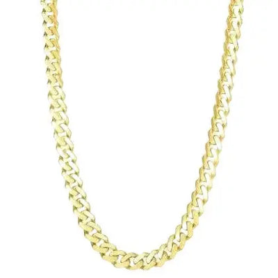 10k Yellow Gold Cuban Link Necklace