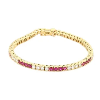 Ruby and Diamond Bracelet