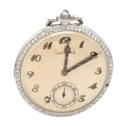Lucerne Platinum Pocket Watch