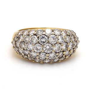 Round Brilliant Diamond & Gold Ring
