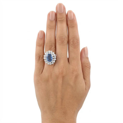 6.00ct Oval Sapphire