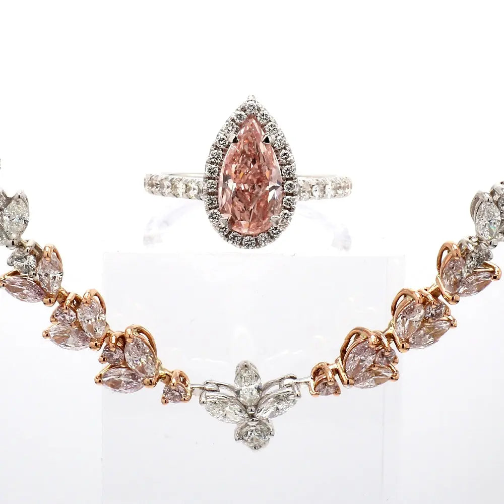 2.13ct Pear-Shaped Pink Diamond VS2 GIA