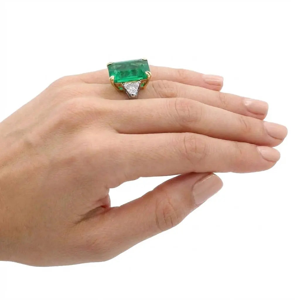 8.04ct Emerald Cut Emerald