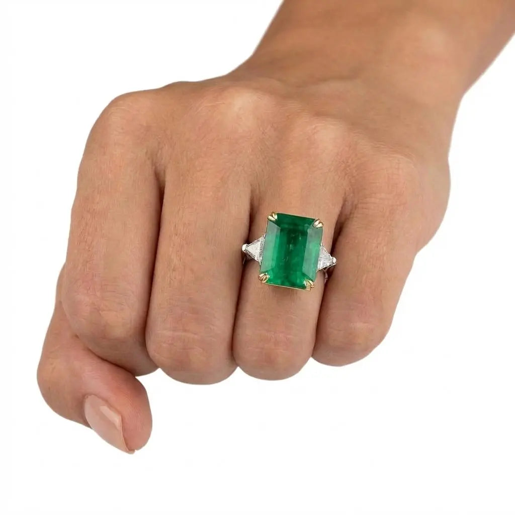 8.04ct Emerald Cut Emerald