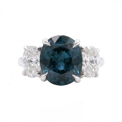 5.34ct Oval Sapphire