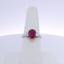 2.63CT RUBY & 0.33CTW DIAMOND RING