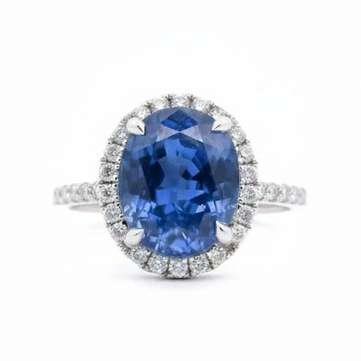 5.03ct Oval Sapphire