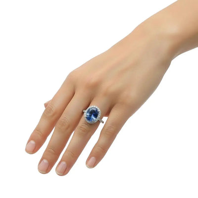 5.03ct Oval Sapphire