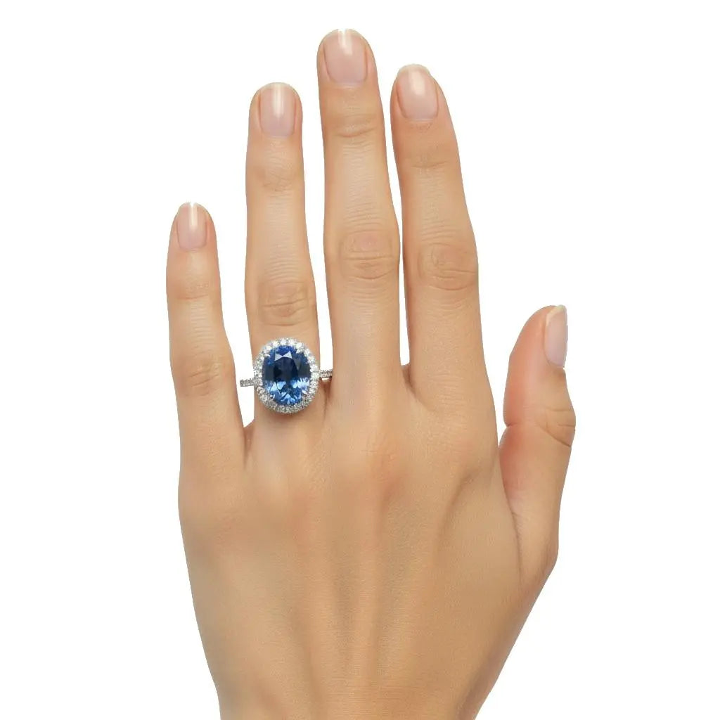 5.03ct Oval Sapphire