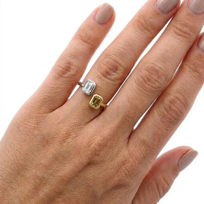 0.67ct Emerald Cut Diamond