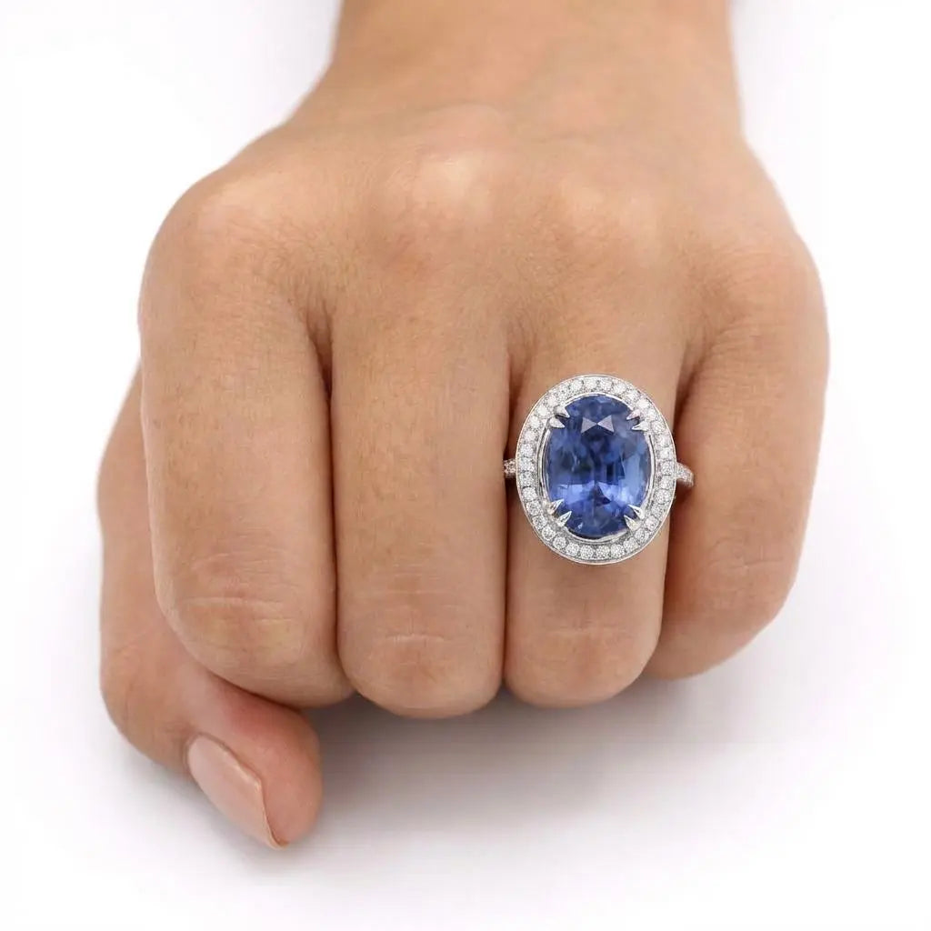 8.07ct Oval Sapphire