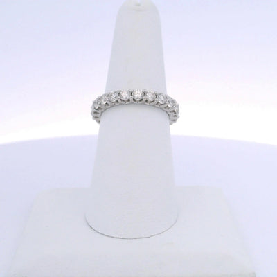 2.07CTW ROUND BRILLIANT CUT DIAMOND ETERNITY BAND