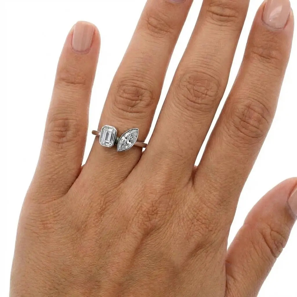 0.71ct Emerald Cut Diamond