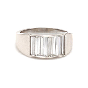 1.38ctw Baguette Cut Diamond Band