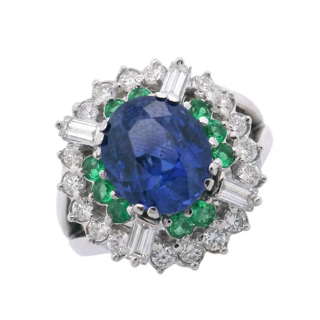 3.91ct Oval Sapphire