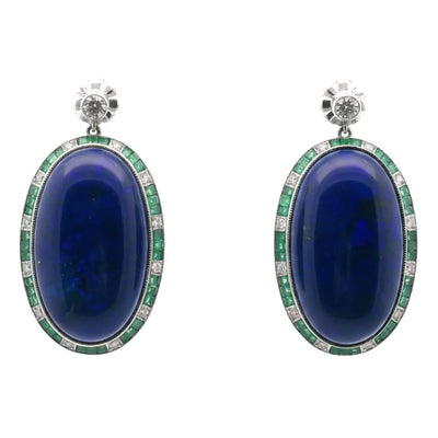 32.00ctw Australian Lightning Ridge Black Opals