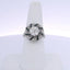 1.75CTW OLD EUROPEAN CUT DIAMOND & 1.00CTW SAPPHIRE DIAMOND RING