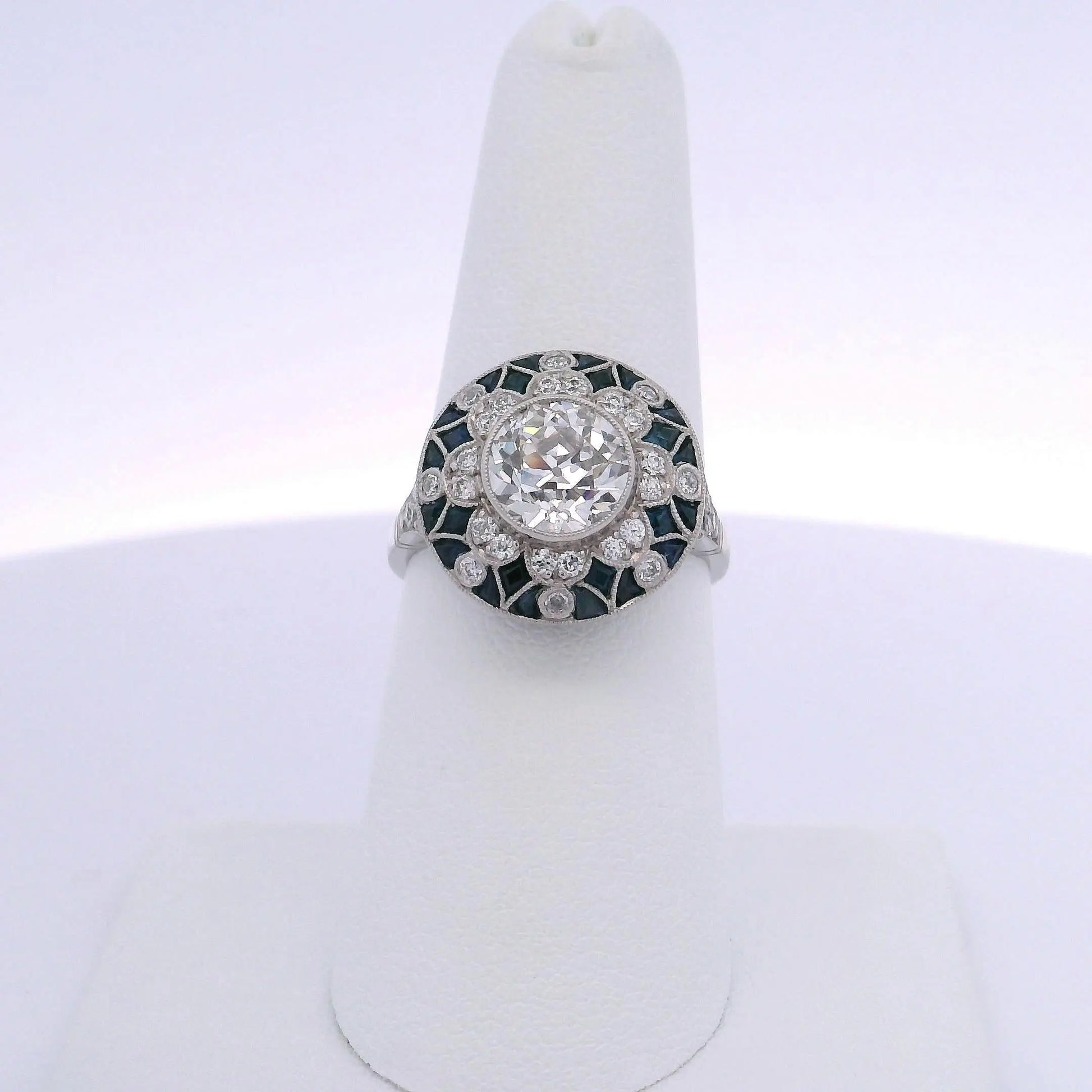 1.79CTW OLD EUROPEAN CUT DIAMOND & 0.40CTW OLD MINE CUT DIAMONDS