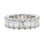 8.18ctw Emerald Cut Diamond Eternity Band