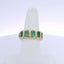 6.45CTW EMERALD CUT EMERALD ETERNITY BAND