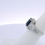 4.16CTW OCTAGONAL CEYLON SAPPHIRE HEAT RING