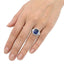 4.16ct Octagonal Ceylon Sapphire Heat