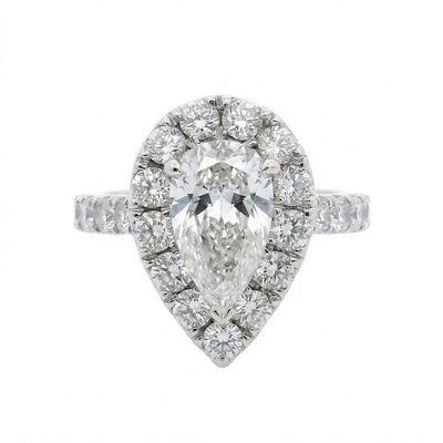 1.54ct Pear Shaped Diamond